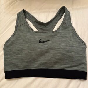 Nike - Grey Racerback Bra - M